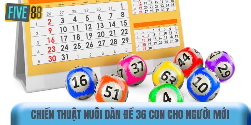 Chiến thuật nuôi dàn đề 36 con cho người mới